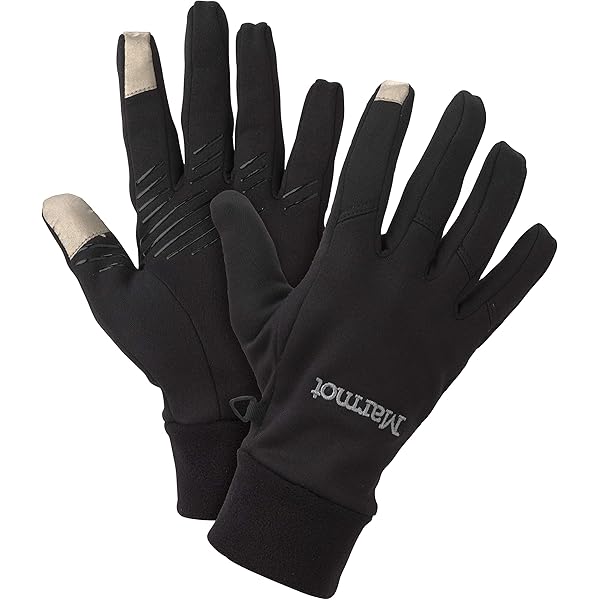 Amazon.com: MARMOT Men's Power Stretch Connect Touchscreen Gloves